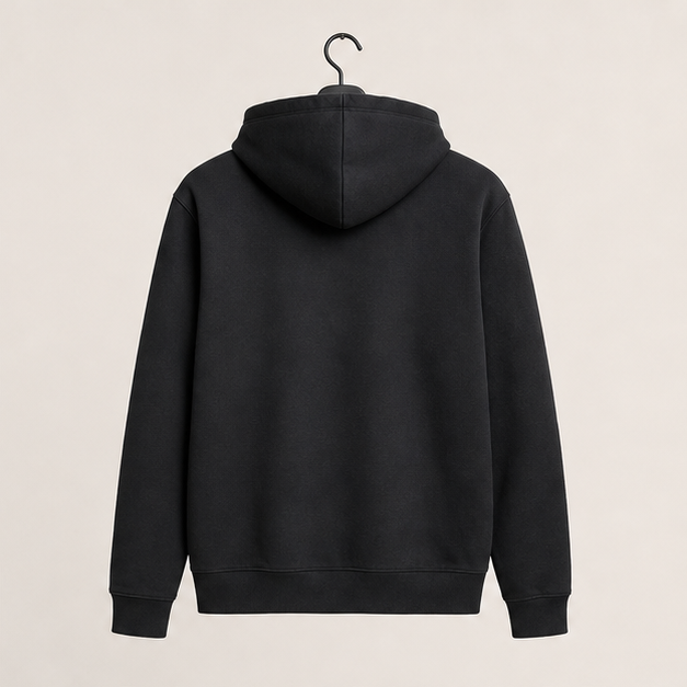 Men's Full-Zip Midweight Fleece Hoodie with Front Pockets - image 2