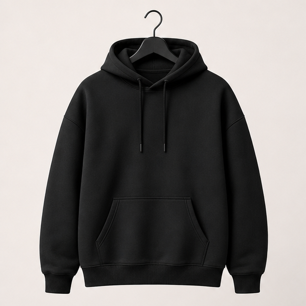 Men's Oversized Hoodies Fall Sweatshirt Winter Fleece Hooded Collar Drawstring Pullover With Pockets - image 1